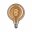 1879 230 V Filament LED Globe G125 E27 230lm 4W 1800K dimmable Gold