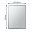 Miroir lumineux LED Mirra IP44 White Switch 1600lm 230V 22W gradable Miroir/Blanc