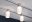 Spot LED URail Ceiling Safira 5,2 W Chrome / Clair / Satin gradable