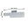 URail Railadapter Smart Home Zigbee 3.0 On/Off/Dimm 166x20mm Chroom mat