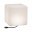 Plug & Shine Objet lumineux LED Cube IP67 3000K 6,5W Blanc