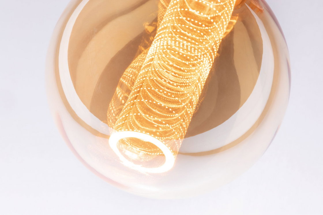 Paulmann 1879 Gold Edition LED Vintage Globe G95 - Retro Birne Mit Spiralfilament 4W E27
