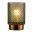 Pauleen LED-tafellamp Modern Glamour E14 2700K 15lm 0,4W Turkoois/Messing