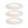 Spot encastré LED Cymbal Coin Kit de base IP44 77mm Coin 3x6,5W 3x480lm 230V 2000 - 2700K Blanc dépoli