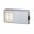 Éclairage d'armoire LED Pile SnapLED 53x95mm 25lm 2700K Argent