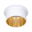 LED Recessed luminaire 3-Step-Dim Gil Coin IP44 round 68mm Coin 6W 470lm 230V dimmable 2700K Matt white/Gold