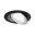 LED-indbygningsarmatur White Select Aumus Enkelt spot rund 105mm 90° 5W 700lm 230V dæmpbar 2700 - 6500K Sort