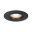 Inbouwlamp pak van 10 star rond 90mm GU10 max. 10x10W 230V dimbaar Zwart