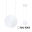 URail LED Pendant 3-Step-Dim Alejandro 800lm 10W 3000K dimmable 230V Signal white