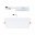 VariFit Panneau encastré LED Smart Home Zigbee 3.0 Veluna Edge IP44 carré 160x160mm 15,5W 1000lm Tunable White Blanc gradable