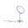 Miroir cosmétique LED Masua IP44 White Switch 55lm 230V 4W Chrome