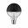 Modern Classic Edition LED Globe Kopspiegel E27 230V 600lm 6,5W 2700K dimbaar Kopspiegel zwart mat