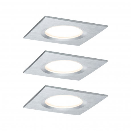 Paulmann 92904 inbouwlamp LED Nova inbouwspot hoekspot IP65 straalwaterdicht 7W 1-delige complete set inclusief GU10 lamp, wit zwenkbaar