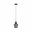 Neordic Hanglamp Edla E27 max. 20W Rookglas/Kurk/Zwart dimbaar Glas/Kurk/Metaal