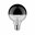 Modern Classic Edition LED Globe Kopspiegel E27 230V 600lm 6,5W 2700K dimbaar Kopspiegel black chroom