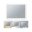 Miroir lumineux LED Mirra IP44 White Switch 1600lm 230V 22W gradable Chrome/Blanc