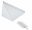 LED Under-cabinet luminaire Kite 2x6,2W 149x138mm 2x440lm 230/12V square Brushed aluminium