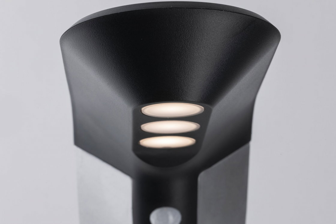 Solar Borne lumineuse LED Soley Détecteur de mouvement IP44 3000K 42lm ...