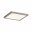 LED Recessed panel Areo IP44 square 120x120mm 3000K Nickel matt dimmable