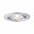 LED Recessed luminaire Nova Mini Coin Single luminaire Swivelling round 66mm 15° Coin 4W 310lm 230V 2700K Turned aluminium
