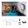 Preisattraktives Starterset Zigbee 3.0 Smart Home smik Gateway + LED Panel Amaris 72x84mm 35W 2500lm RGBW+ Weiß/Anthrazit dimmbar