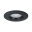 Inbouwlamp pak van 10 star rond 90mm GU10 max. 10x10W 230V dimbaar Zwart