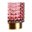 Pauleen Bordlampe Cute Glamour E14 2700K 15lm 0,4W Pink/Messing