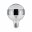 Modern Classic Edition Standard 230 V Globe LED Anneau réfléchissant E27 640lm 6,5W 2700K gradable Anneau réfléchissant argentée