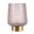 Pauleen Bordlampe Sparkling Glamour E27 2700K 30lm 0,8W Brun/Messing