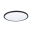 LED-paneel 3-Step-Dim Atria Shine Backlight rond 420mm 22W 2300lm 3000K Zwart dimbaar