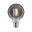1879 LED Globe E27 230V 420lm 8W 2200K dimbaar Rookglas
