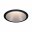 LED Recessed luminaire 3-Step-Dim Cole Coin IP44 round 88mm Coin 6W 470lm 230V dimmable 2700K Black/Silver