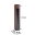 Bollard luminaire Trabia IP44 square 600mm 3000K 3,5W 230lm 230V 38° Wood GU10 Wood