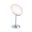 Miroir cosmétique LED Masua IP44 White Switch 55lm 230V 4W Chrome