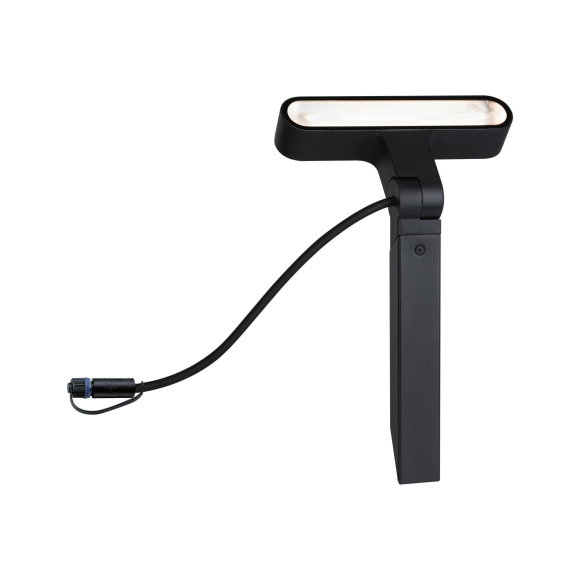 Ledvion LED Gartenstrahler Set – 6x Spots, 5W, 4000K, IP65, Anthrazit & Mit Erdspieß
