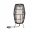 Plug & Shine LED-lichtobject Basket Enkele lamp IP44 3000K 7,8W Bruin