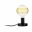 Neordic LED-tafellamp Haldor E27 max. 60W Zwart Metaal