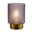 Pauleen LED-tafellamp Pure Glamour E27 2700K 30lm 0,8W Rookglas/Messing