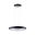 Luminaire en suspension LED 3-Step-Dim Puric Pane 2700K 1200lm / 1400lm 22W Noir/Gris gradable