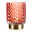 Pauleen Bordlampe Sweet Glamour E14 2700K 15lm 0,4W Rubinrød/Messing