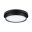 LED Ceiling luminaire 3-Step-Dim Malik 2700K 850lm 230V 13,5W dimmable Black matt