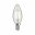 Bougie LED Filament E14 230V 470lm 4,8W 2700K gradable Clair