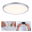 VariFit LED Recessed panel 3-Step-Dim Areo IP44 round 230mm 16W 1400lm 3000K Chrome dimmable