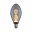 Inner Glow Edition LED Pear Helix E27 230V 90lm 3,5W 1800K Smoke glass