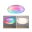 LED Deckenleuchte Rainbow mit Regenbogeneffekt RGBW+ 2800lm 230V 38,5W dimmbar Chrom/Weiß