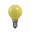Ampoule à incandescence E14 230V 83lm 25W gradable Jaune