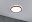 Panneau LED Atria Shine Backlight rond 293mm 16W 1600lm 3000K Noir